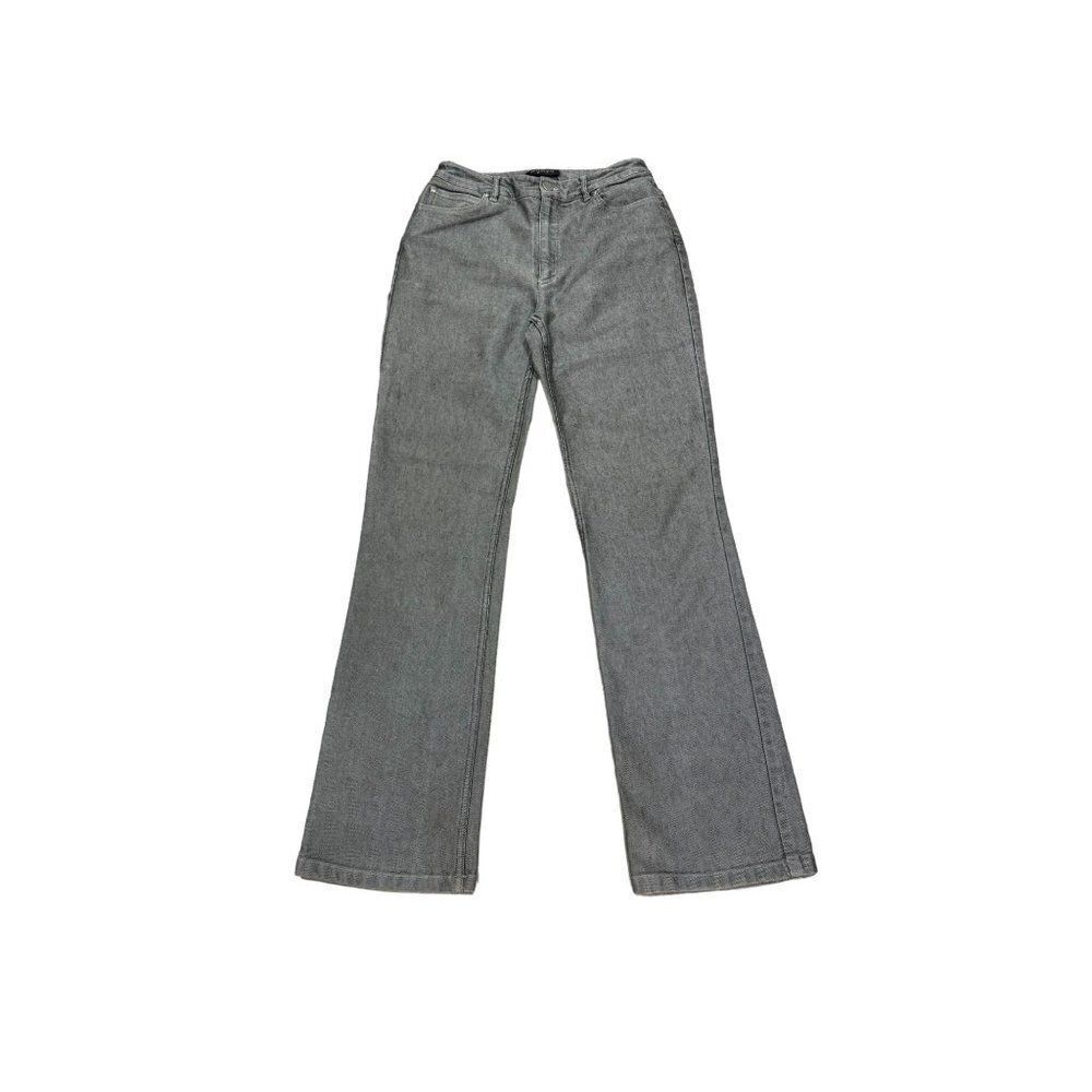 Womyn Grey Straight Leg Jeans Size 6